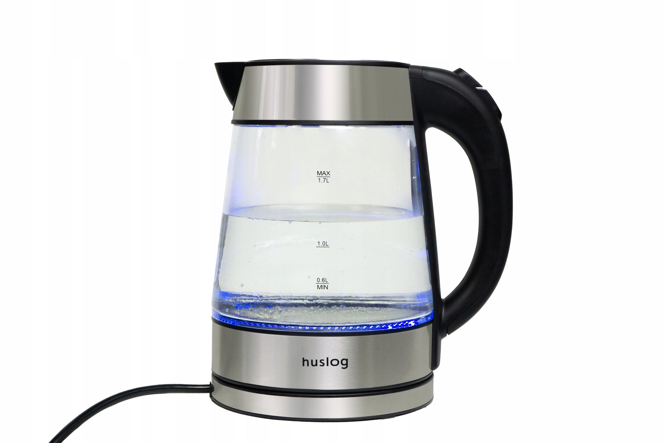 Electric kettle Huslog AK-0537 2200 W 1,7 l grey Dominant color gray