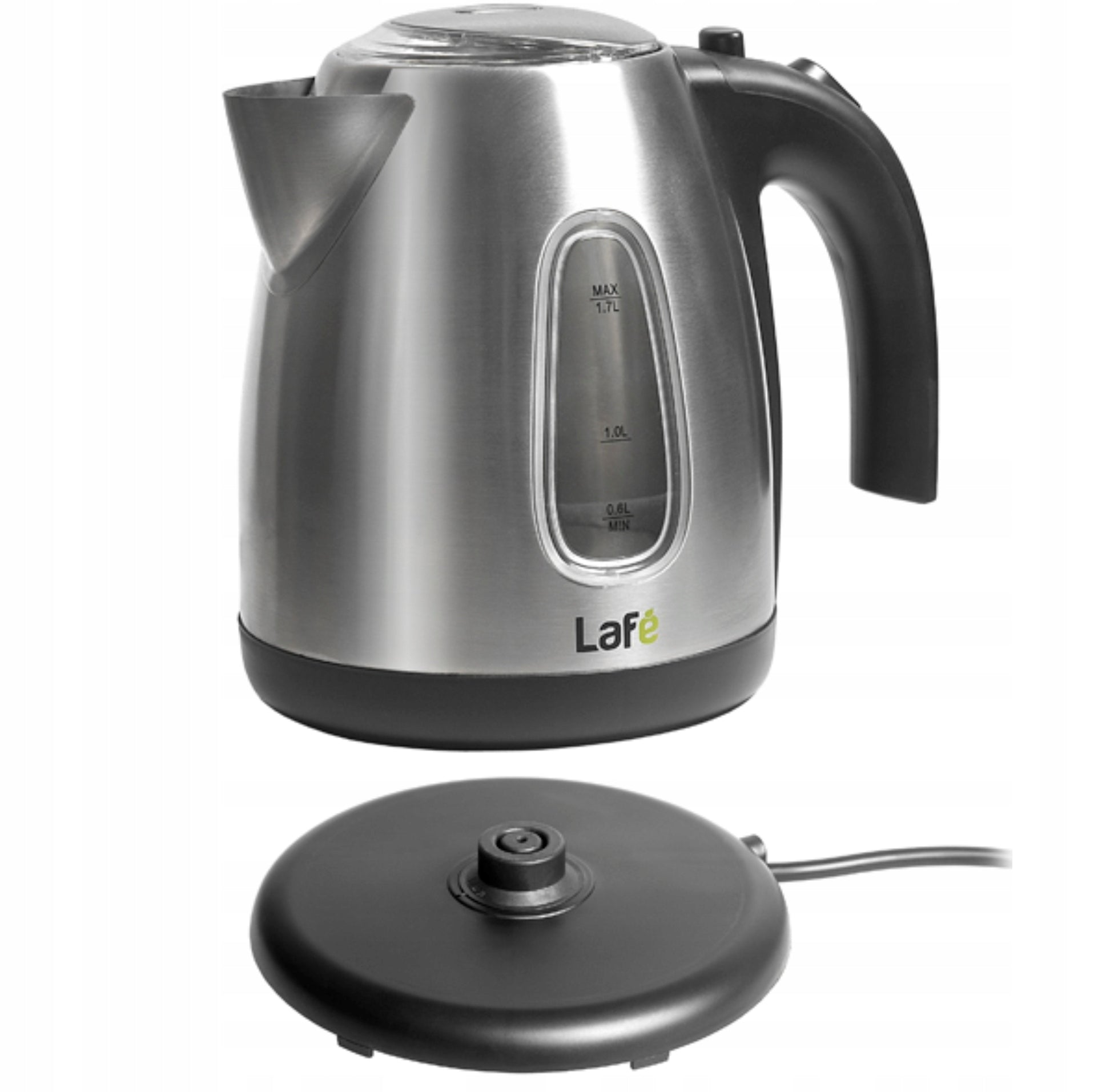 Electric kettle INOX Lafe CEG003 2200W 1,7 l silver/grey Brand Lafe