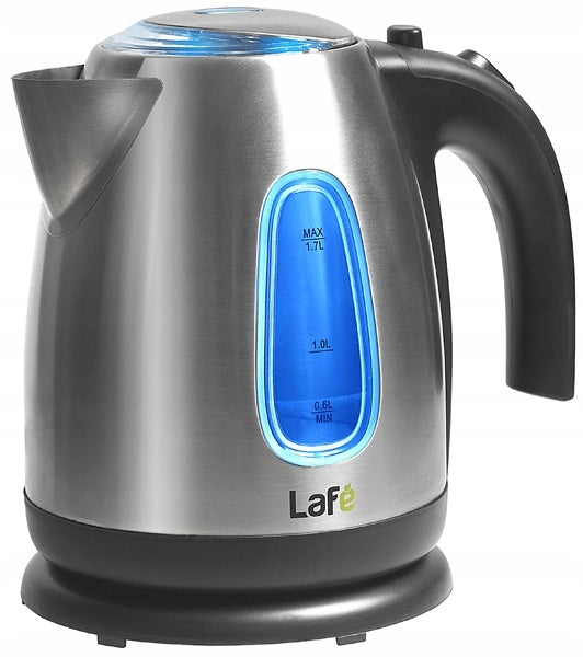 Electric kettle INOX Lafe CEG003 2200W 1,7 l silver/grey