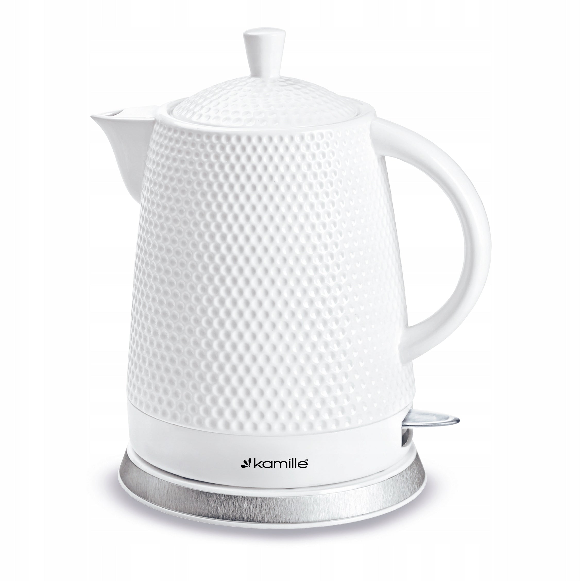 Electric kettle Kamille KM1725 1200 W 1,5 l white