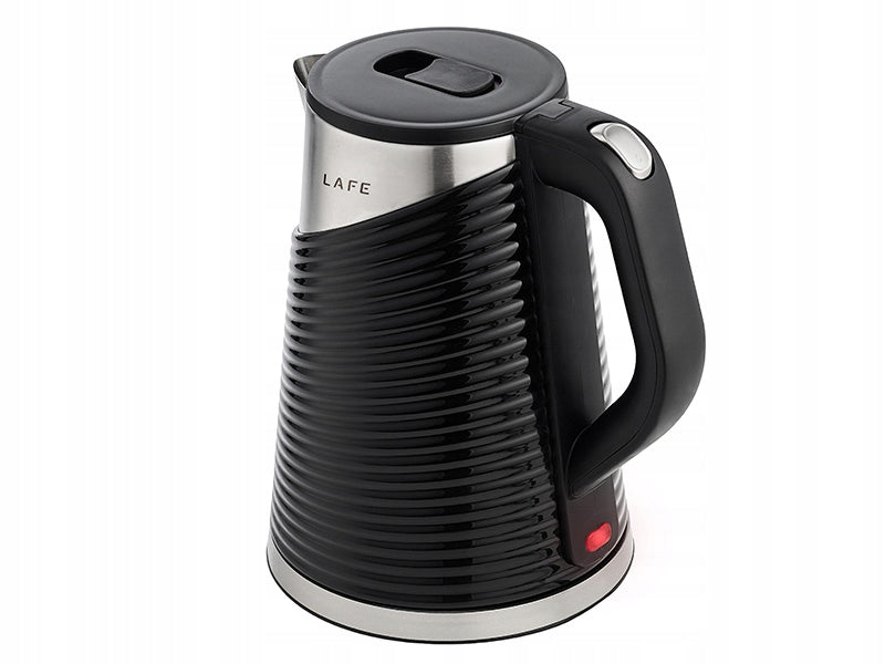 Electric kettle Lafe Black 1800 W 1,8 l black WIRELESS BLACK Capacity 1.8 l