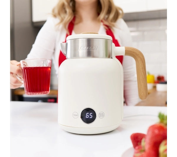 Electric kettle MPM MCZ-128/B1 1,5L 2200W Temperature control Capacity 1.5 l