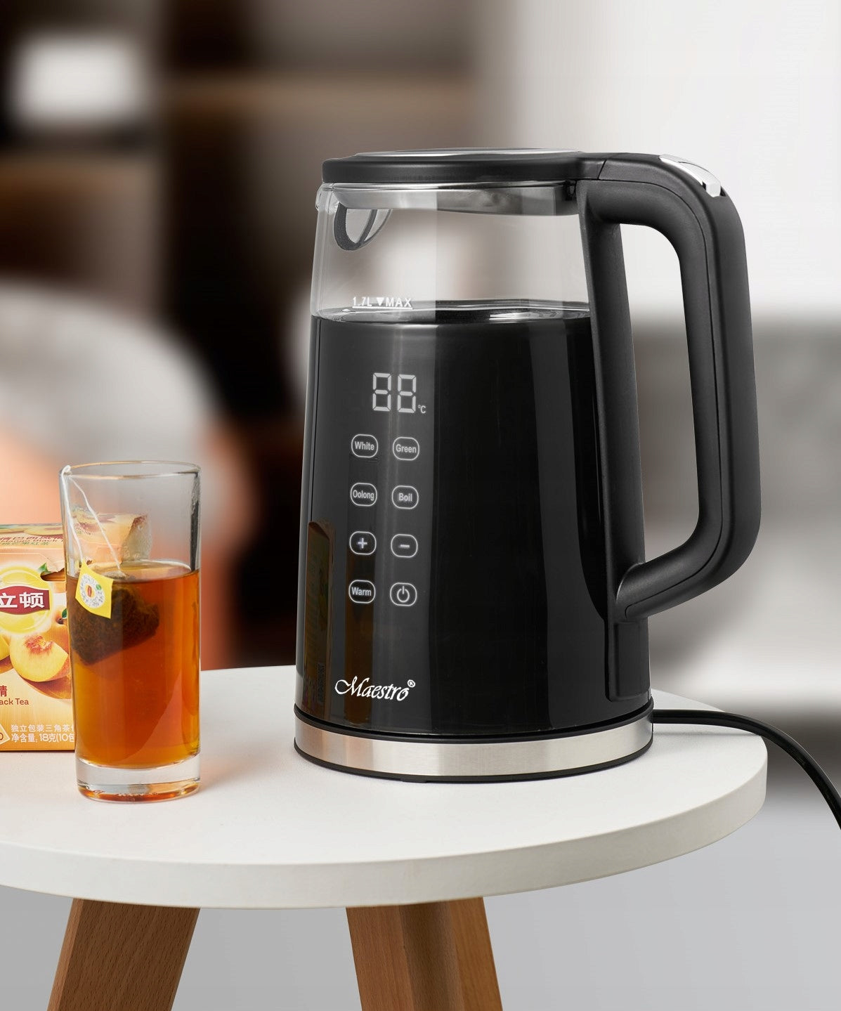 Electric kettle Maestro MR049 touch panel Model MR-049