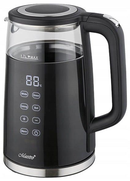 Electric kettle Maestro MR049 touch panel Packaging status original