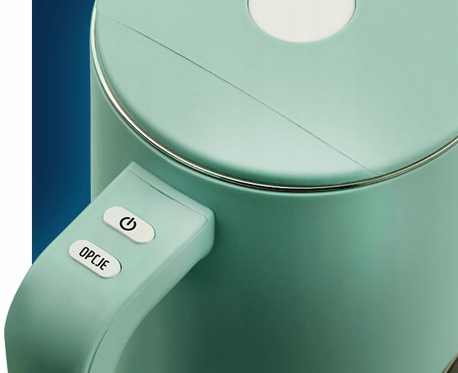 Electric kettle RAVEN EC024M 1800W 1.5L Temperature control Green Capacity 1.5 l