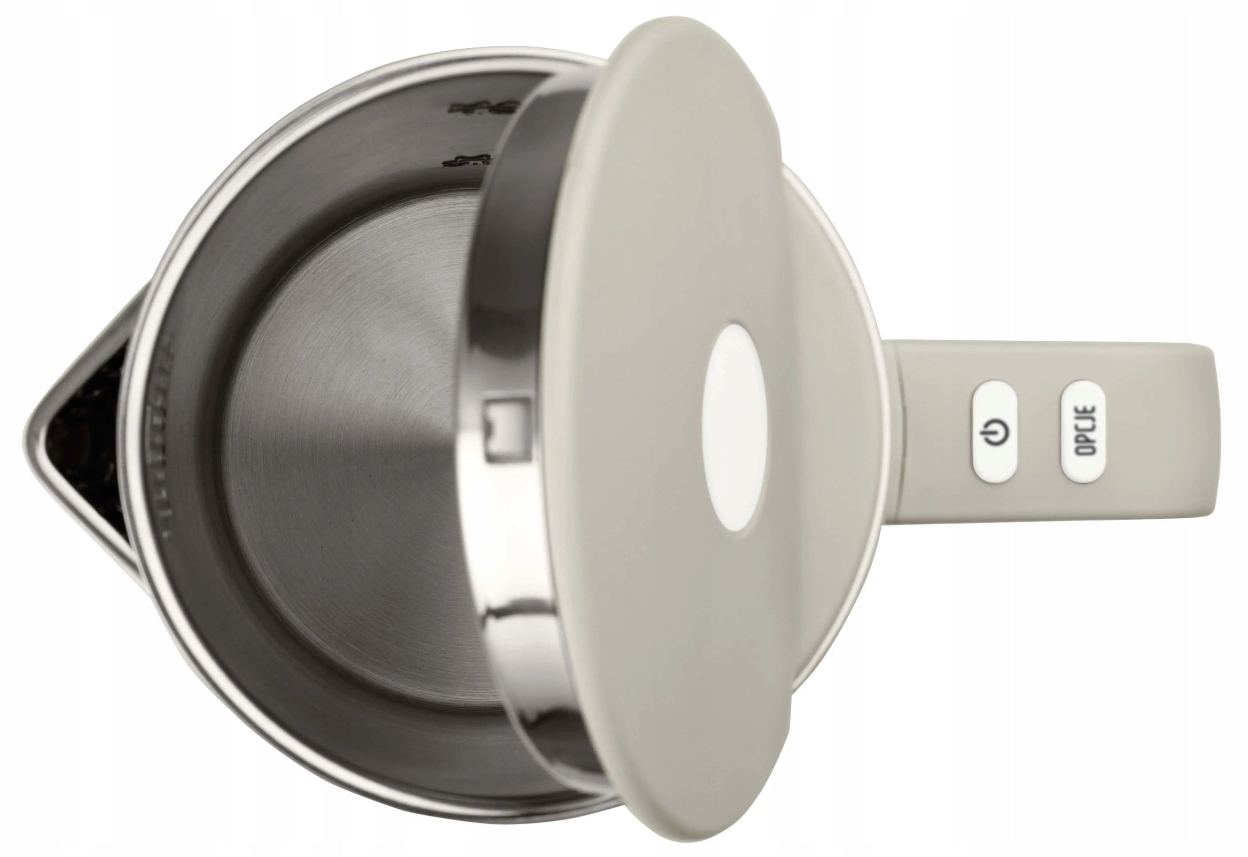 Electric kettle RAVEN EC024S 1,5L 1800W Temperature control Grey Model EC024S