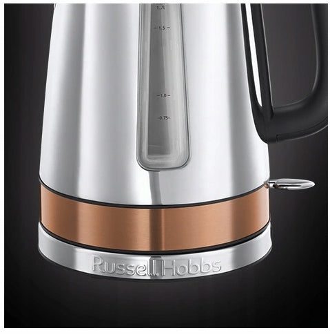 Electric kettle Russell Hobbs 2400W silver 1,7l fast and economical Model 24280-70