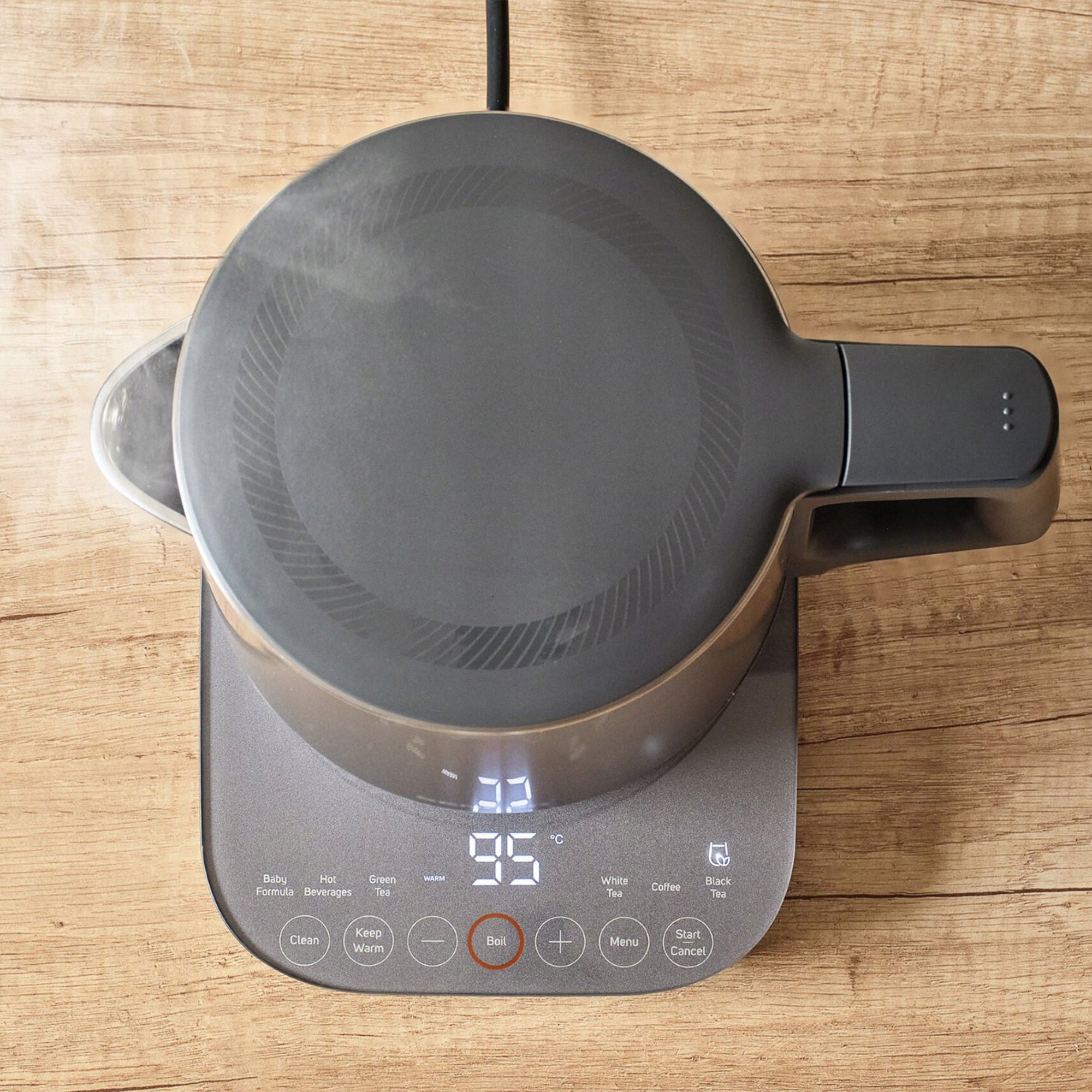 Electric kettle Sencor SWK 0850GY 1,7L 1800W adjustable 6 programs Dominant color gray