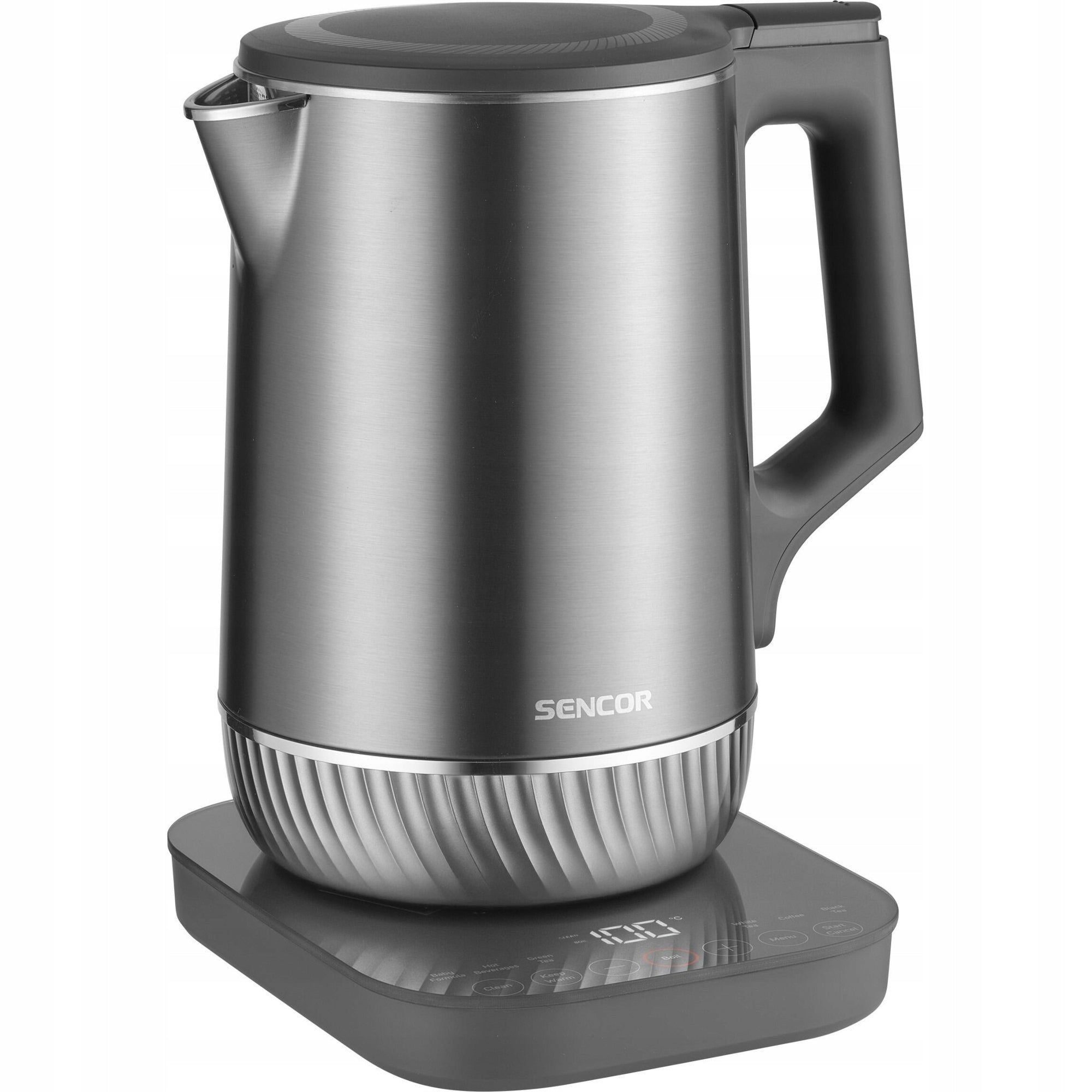 Electric kettle Sencor SWK 0850GY 1,7L 1800W adjustable 6 programs Packaging status original