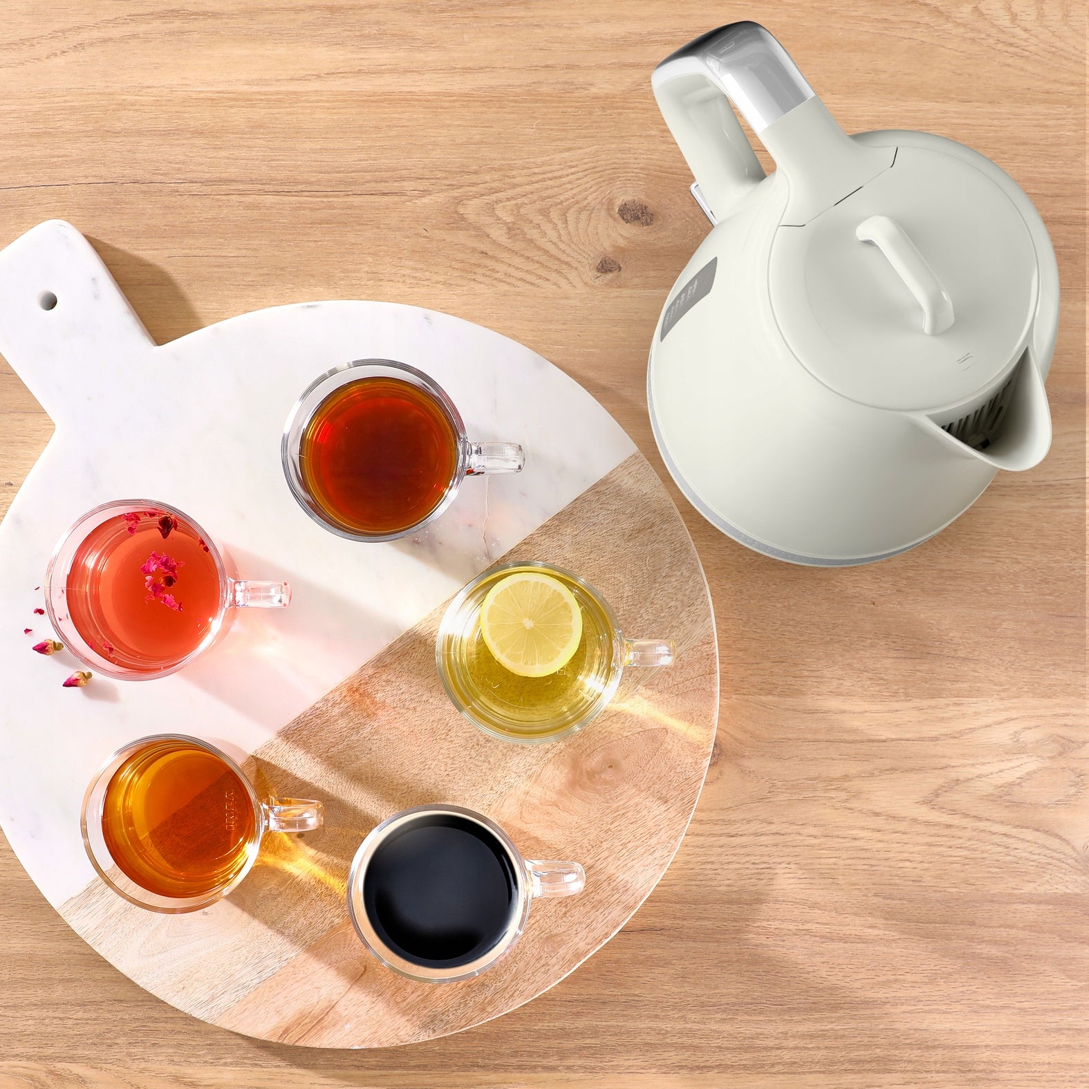 Electric kettle TEFAL Soleil KO355A wireless 2400W 1,7l Power 2400 W