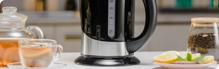 Electric kettle Zelmer Crystal 2200 W 1,7 l black Material synthetic material