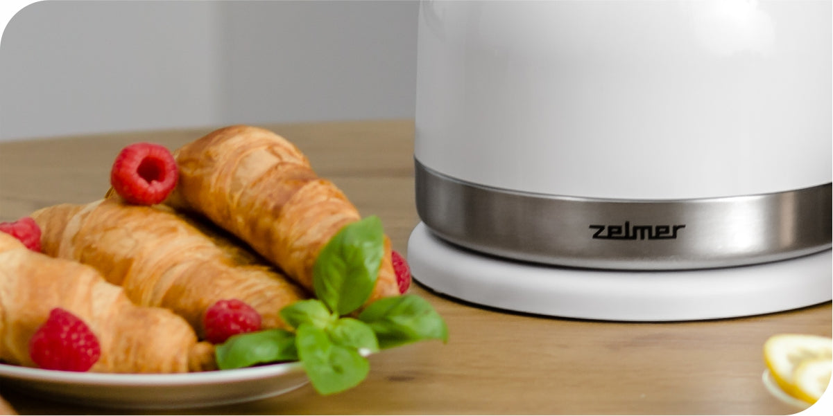 Electric kettle Zelmer ZCK7940 1.5 l 2200 W white Dominant color white
