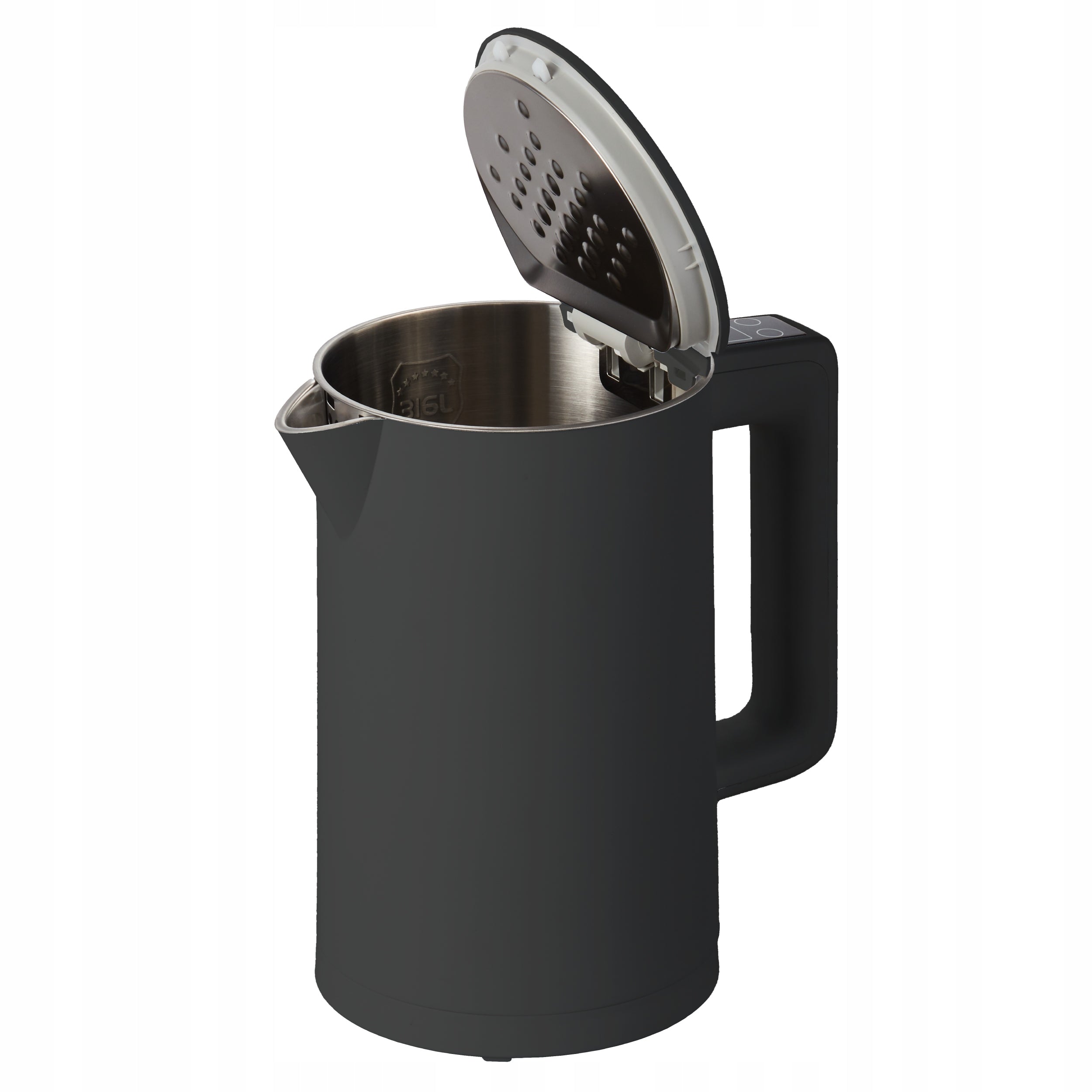 Electric kettle steel with TEMPERATURE CONTROL wireless Kohersen Capacity 1.7 l