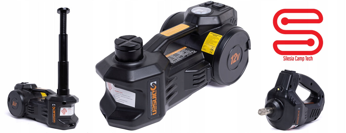 Electric lift DINSEN 5T 12V set with compressor and wrench