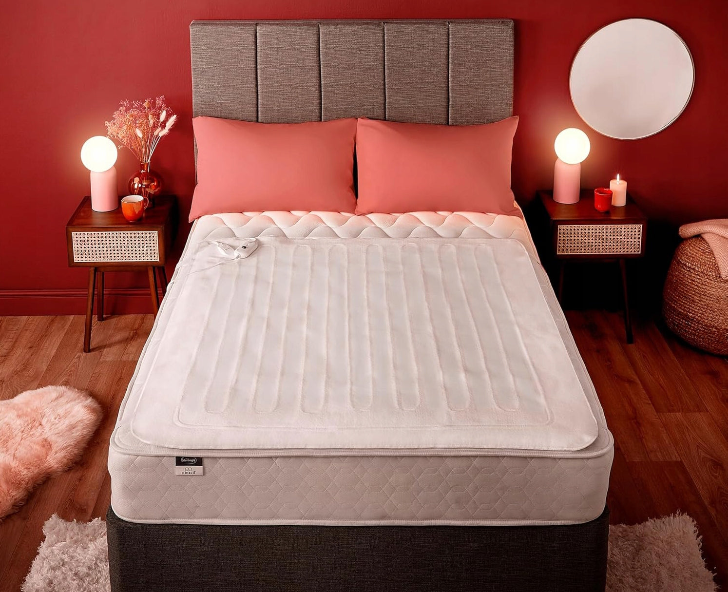 Electric mat heated for bed 150x80cm Packaging status original