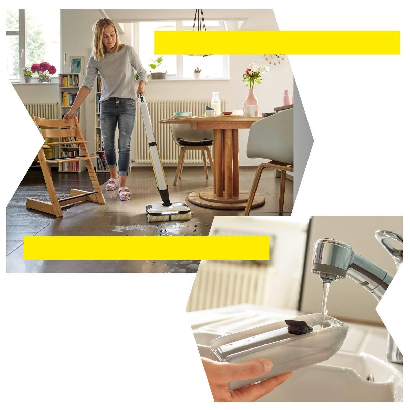 Electric mop Karcher FC 7 wireless 3 operating modes LED 1.055-701.0 Packaging status original