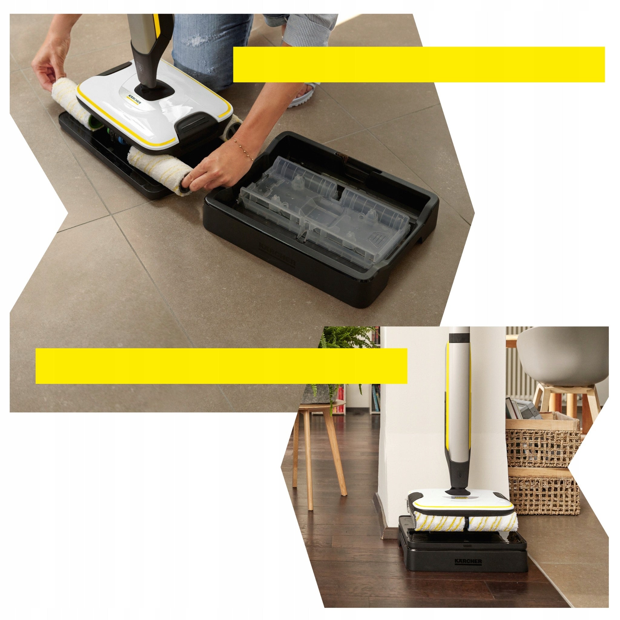Electric mop Karcher FC 7 wireless 3 operating modes LED 1.055-701.0 Power 80 W