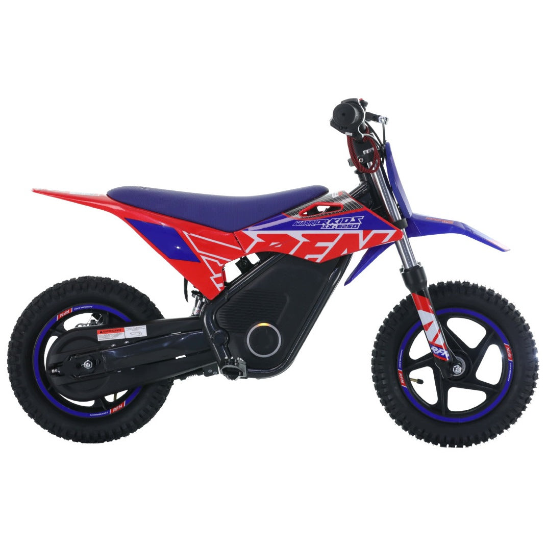 Electric motor Germany WARRIOR KIDS SX-E250 25 km/h motorcycle for children Packaging status original