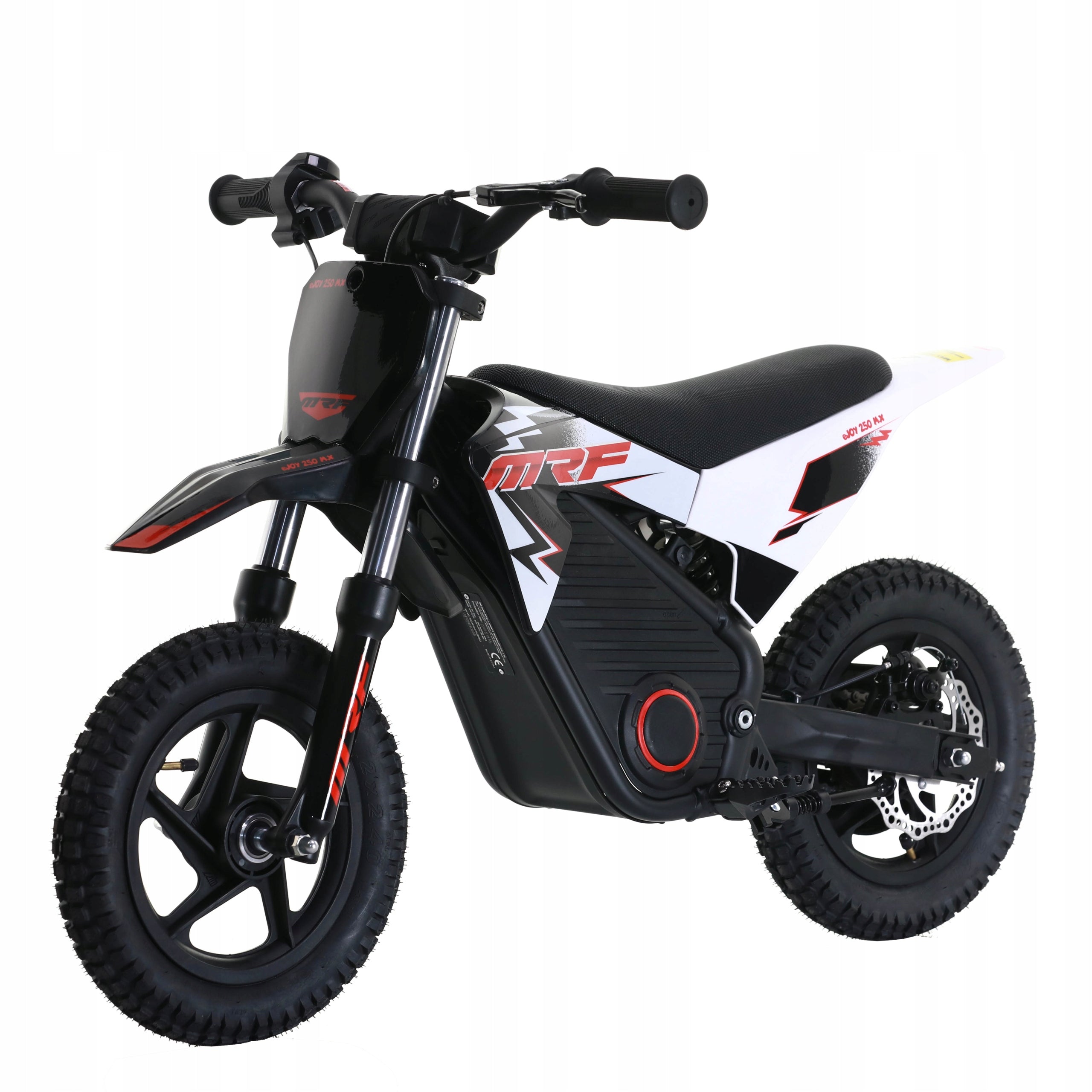 Electric motor PIT BIKE MRF eJOY 250 MX 25 km/h children's motorcycle Manufacturer code PB-MRF-EJOY-E250BK