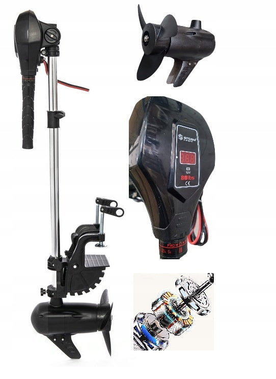 Electric motor Storm BS80 80 lb 850 W brushless Maximizer