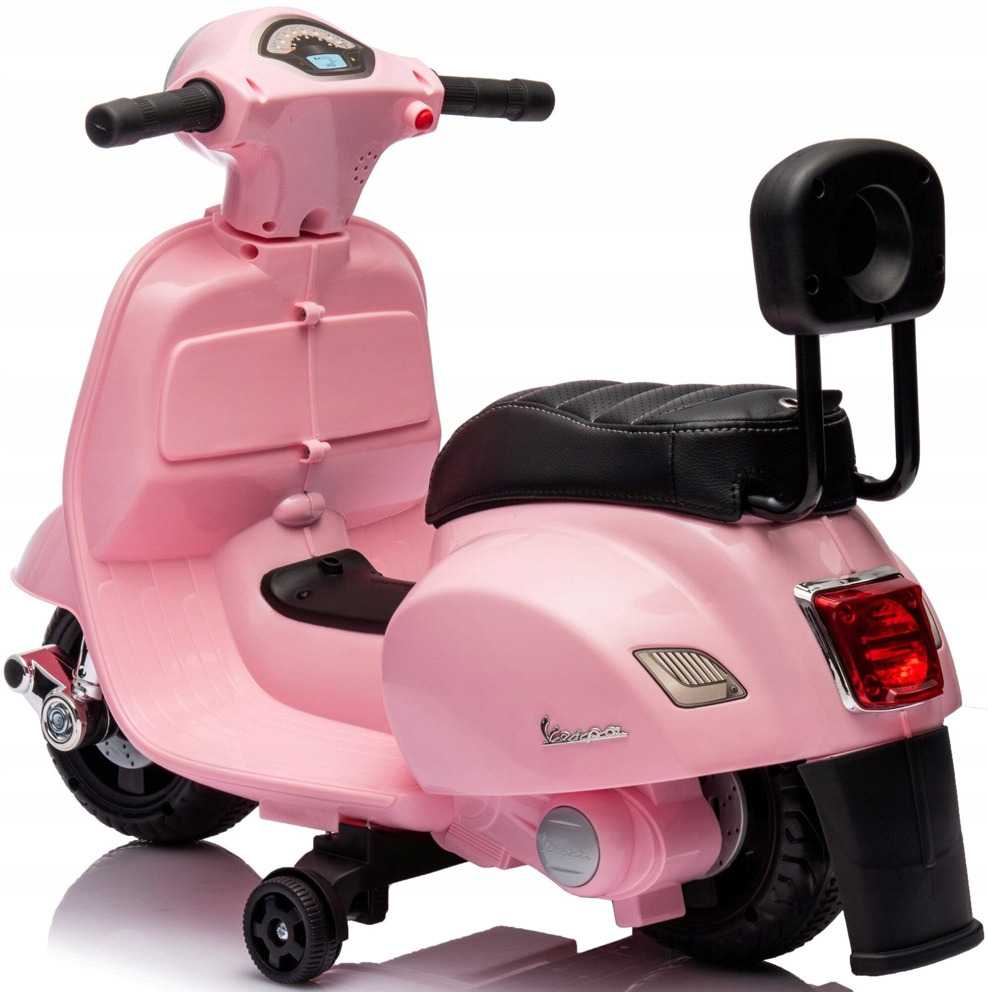 Electric motorbike SUN BABY Scooter Vespa Pink 2.5km/h Maximum speed 2.5 km/h