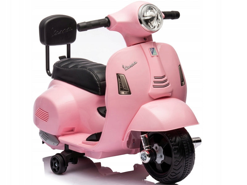 Electric motorbike SUN BABY Scooter Vespa Pink 2.5km/h