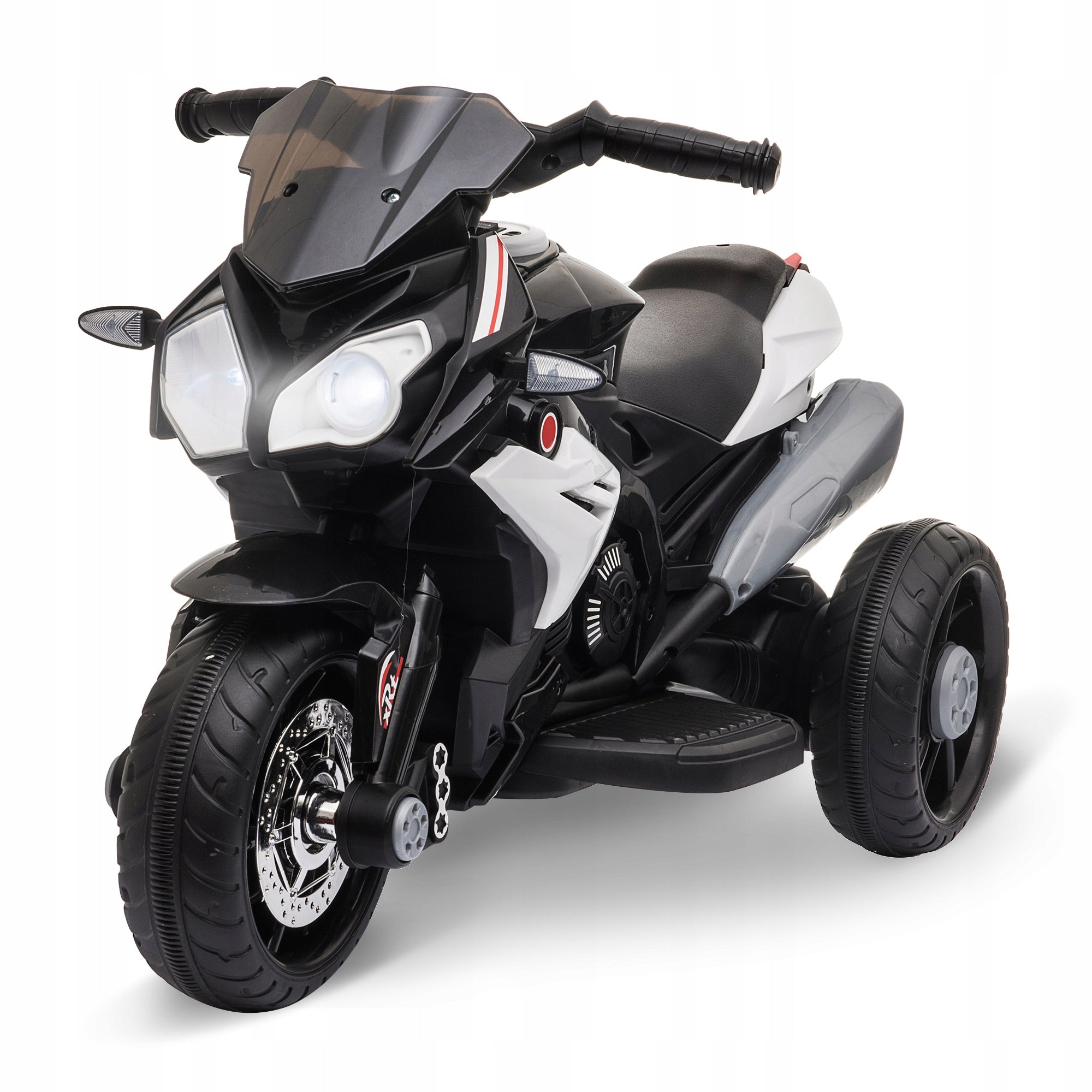 Electric motorcycle for children Black+White 86x42x52 cm