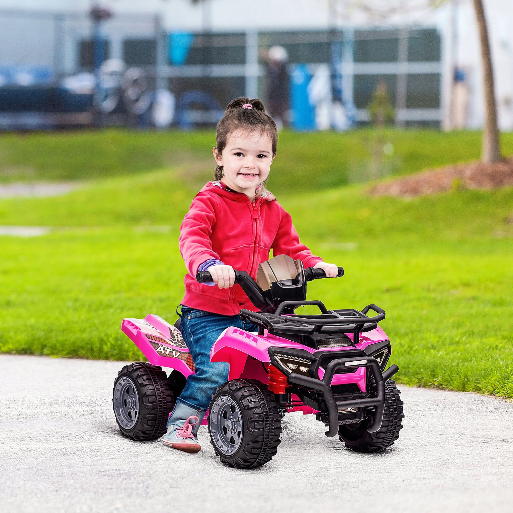 Electric motorcycle for children HOMCOM, pink, 70x42x45 cm Brand Homcom