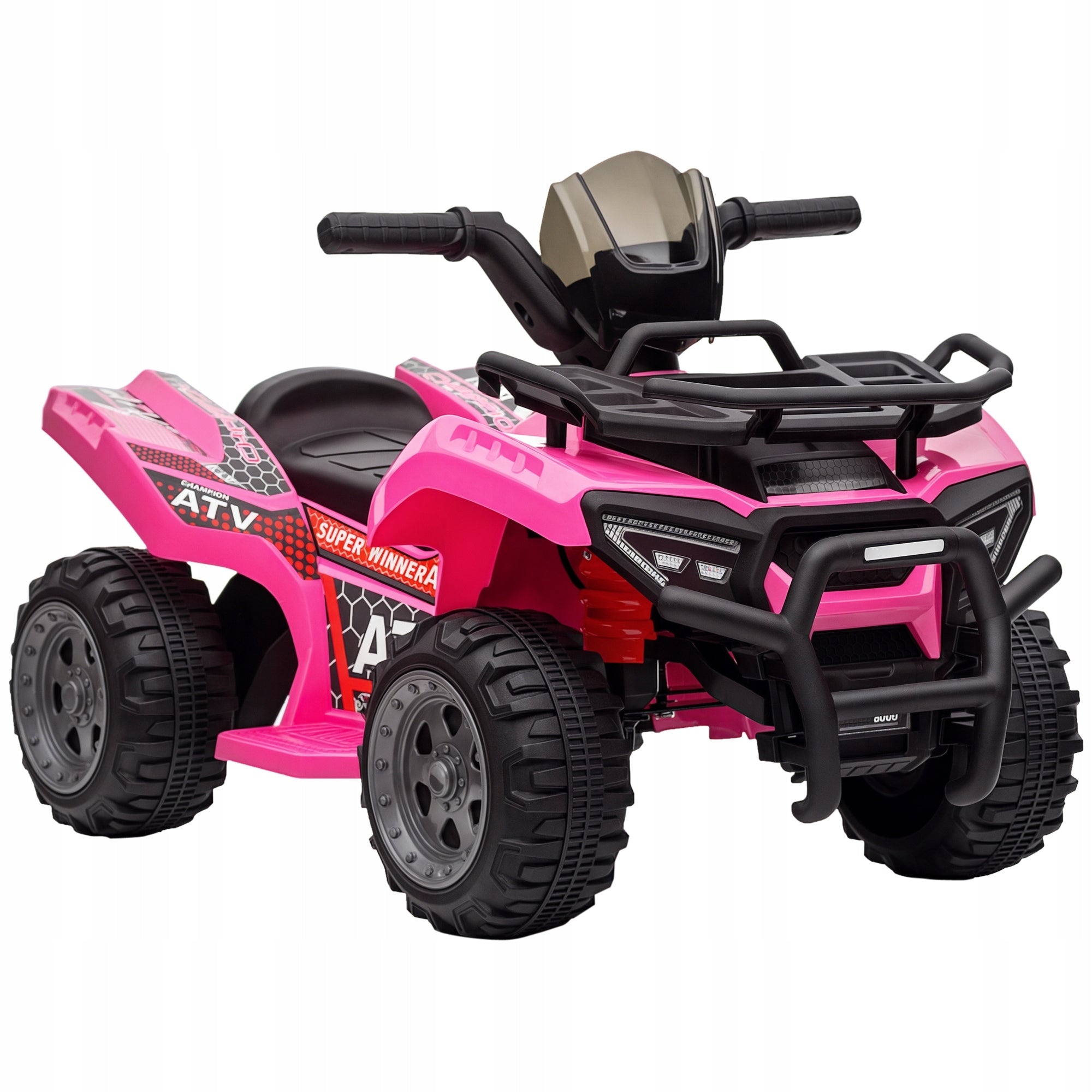 Electric motorcycle for children HOMCOM, pink, 70x42x45 cm