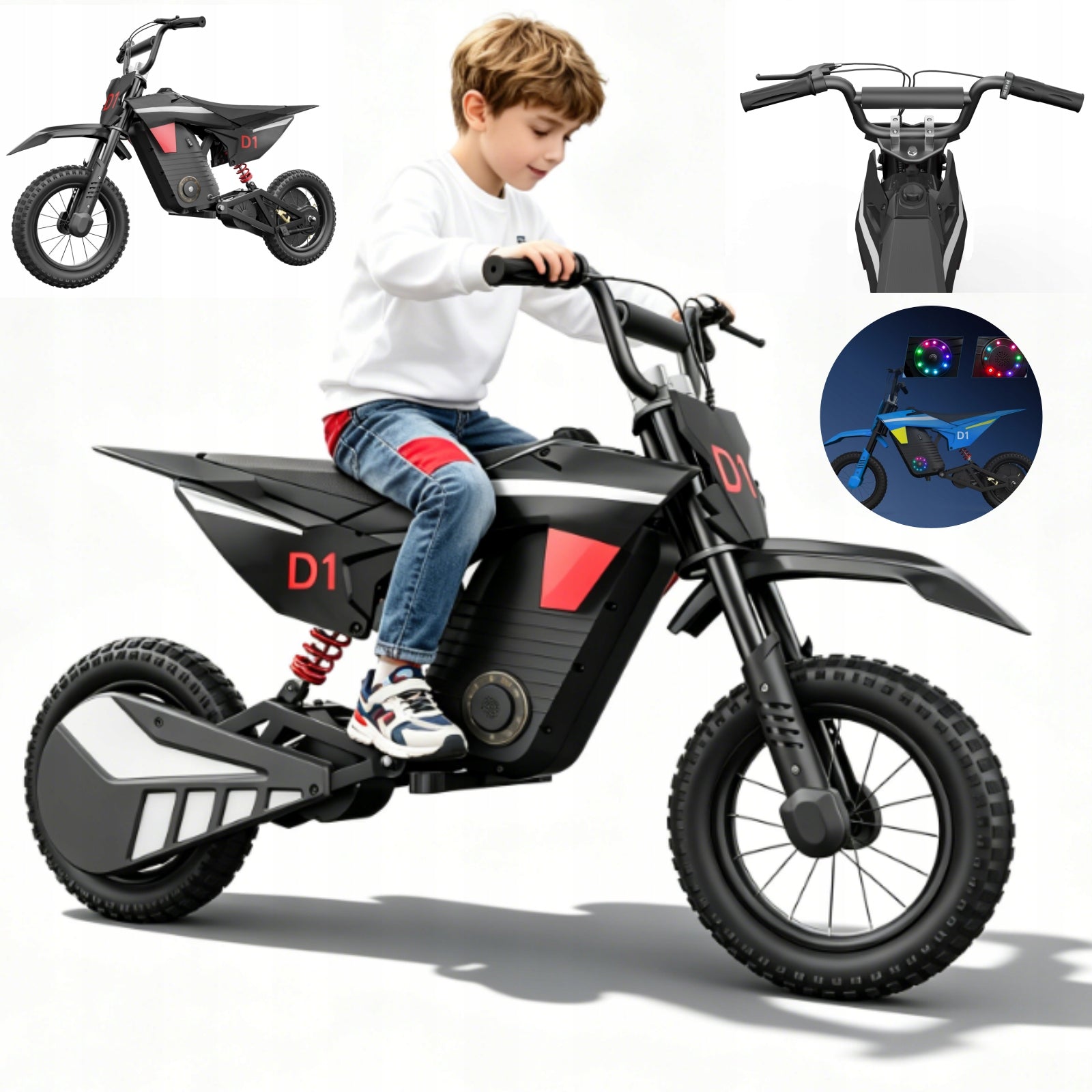 Electric motorcycles for children KIDDOWE D1 300W 36V 4AH 25km/h 36V 15km