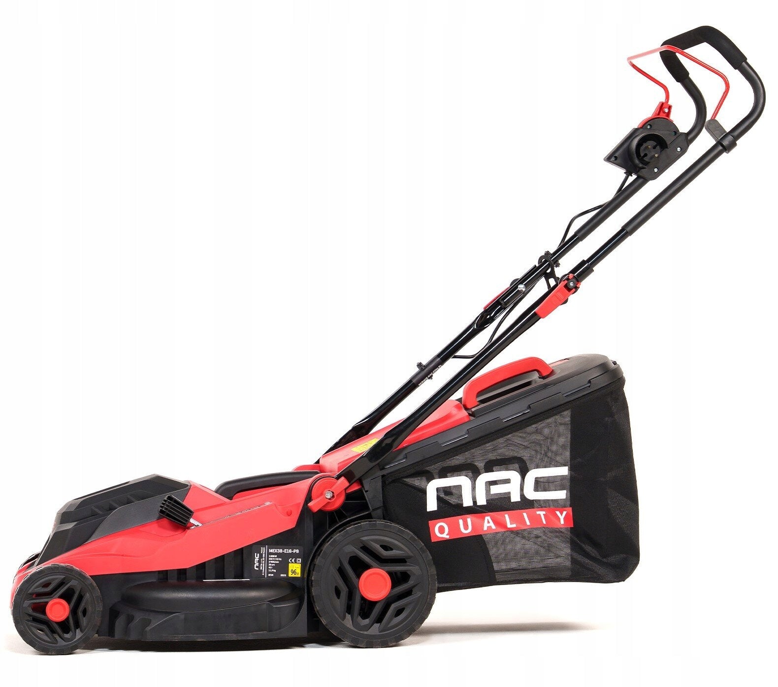 Electric mower NAC MEX38-E16-PB basket 42L 1600W Brand NAC
