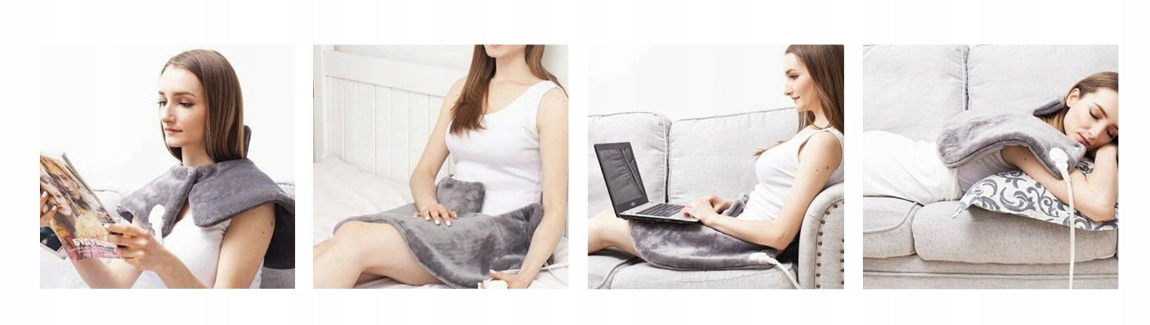 Electric pillow blanket for shoulders, neck and back Medical device no