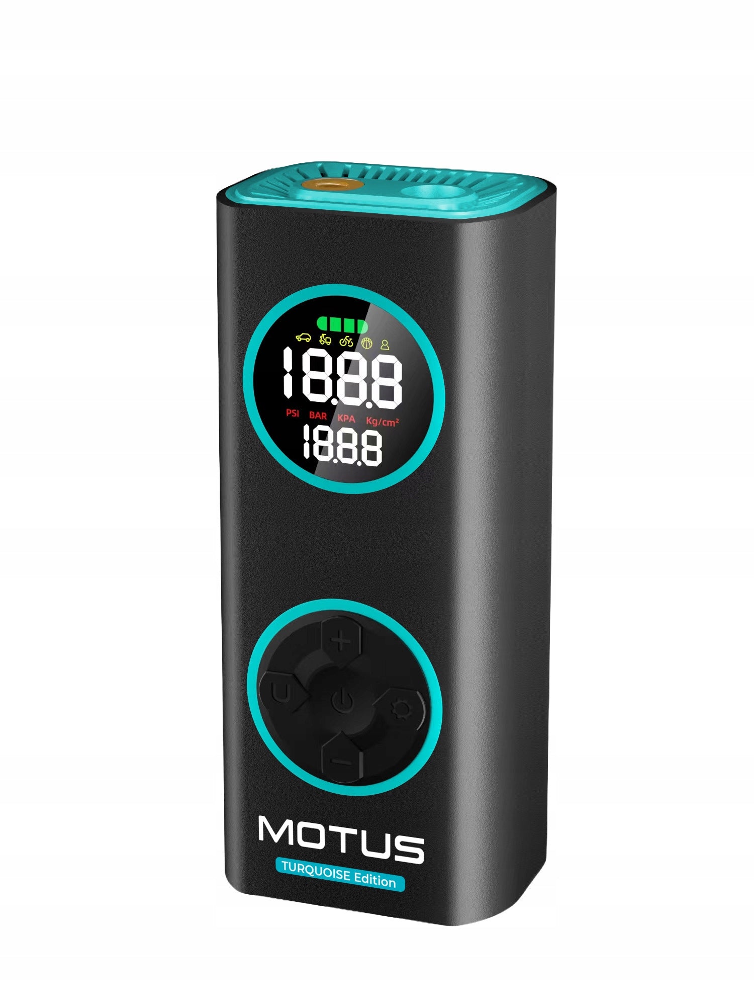Electric pump Car compressor Motus APR Turquoise|+12V Color blue
