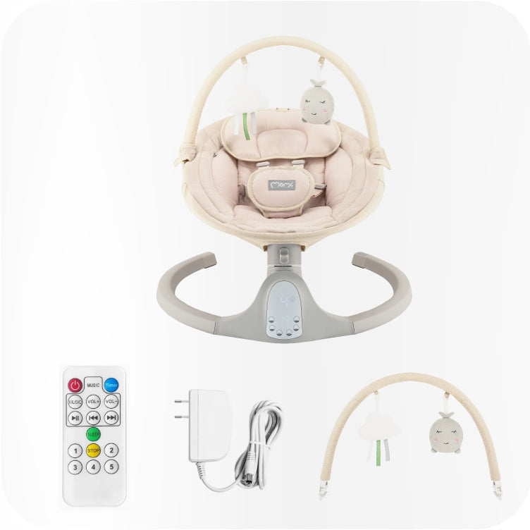 Electric rocker MoMi KENANI beige - lounger melodies bluetooth remote control Brand MoMi