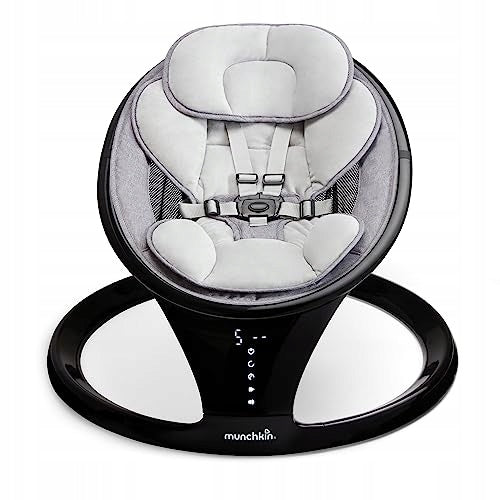 Electric rocker Munchkin Bluetooth for babies black