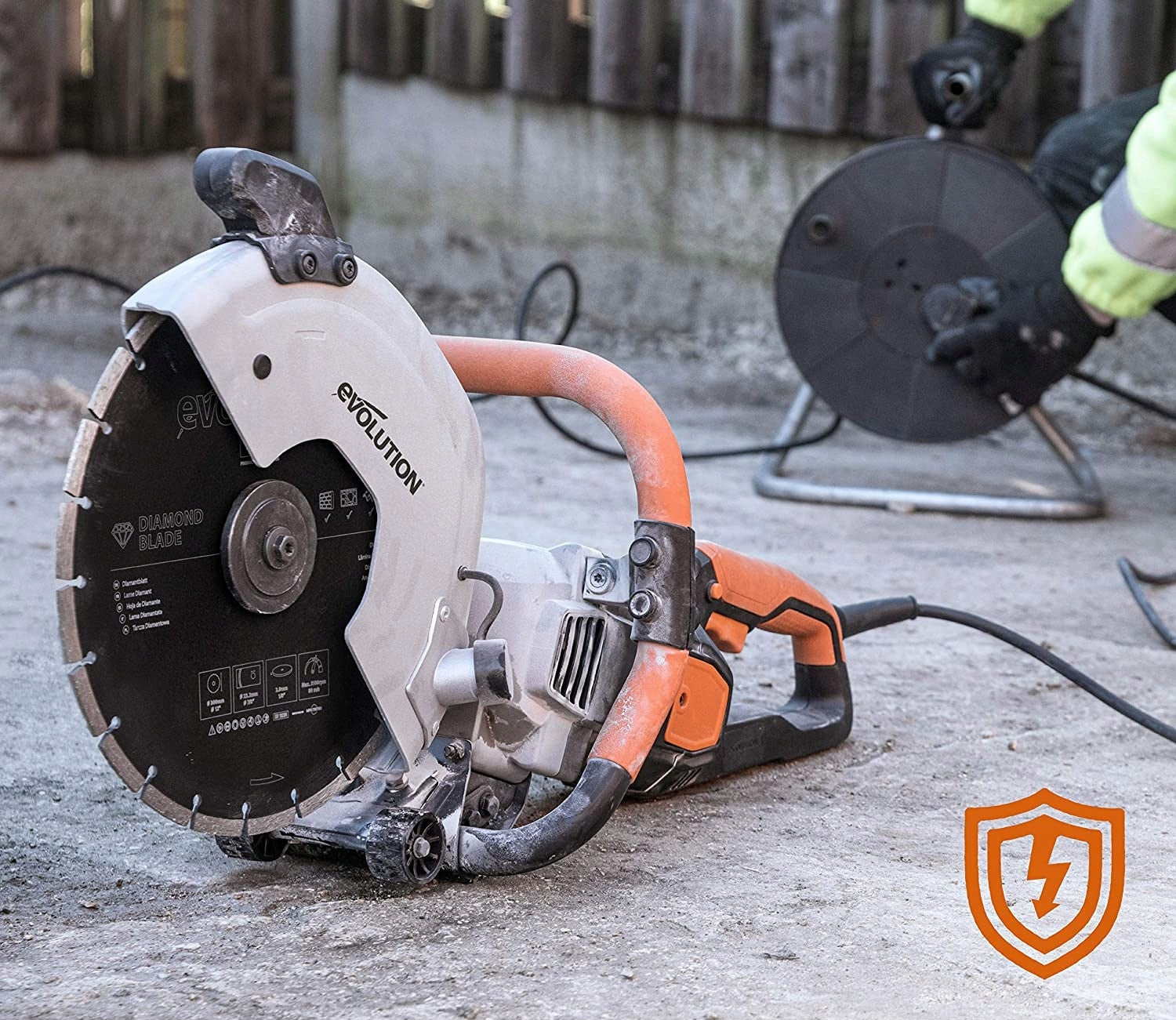 Electric saw concrete cutter Evolution R300DCT 2400W 300mm Brand Evolution