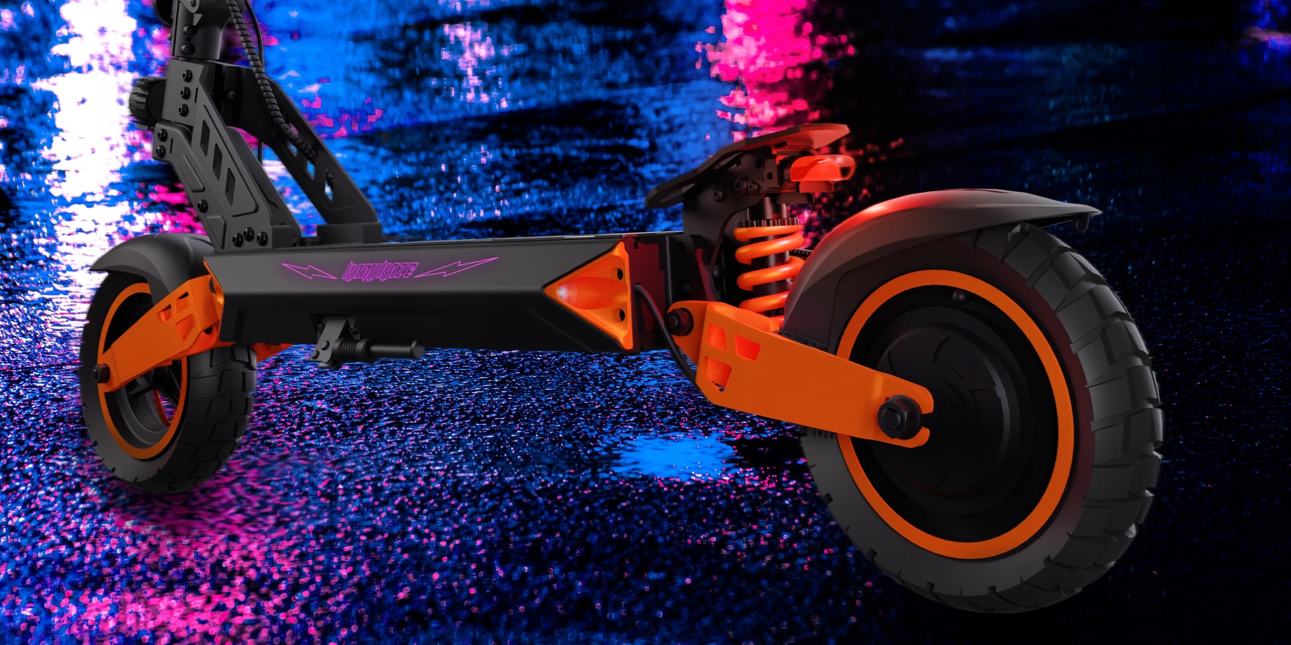 Electric scooter 1000W power Peak Kamikaze K1 2025 48V 15Ah range 60km Brand Kamikaze