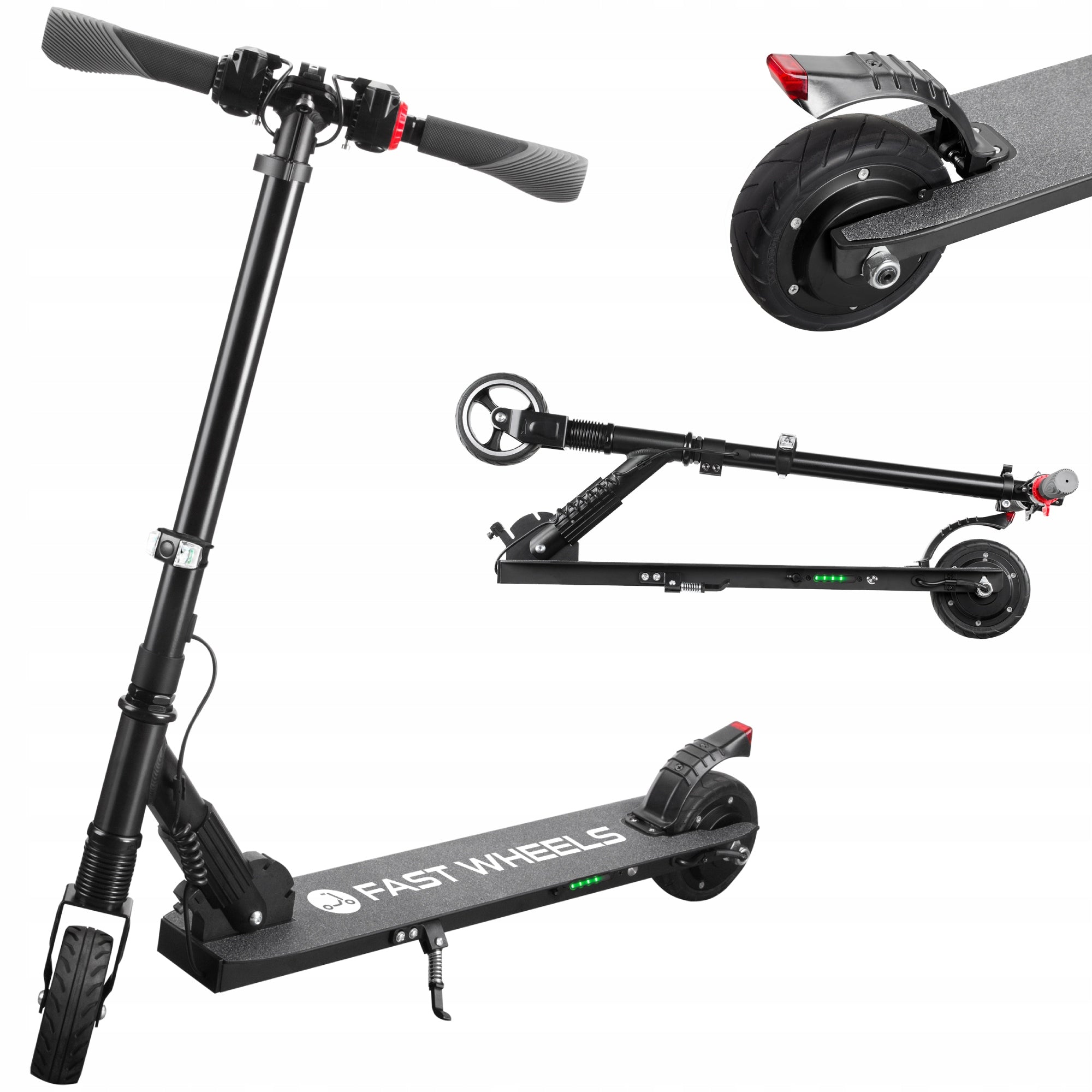 Electric scooter 250W 15km/h adjustable folding FAST WHEELS Rebel