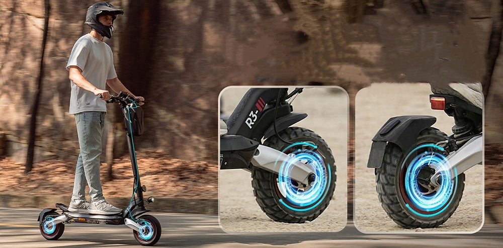 Electric scooter Circooter R3 500W 100HP 15AH 10" APP 500 W Weight 24 kg
