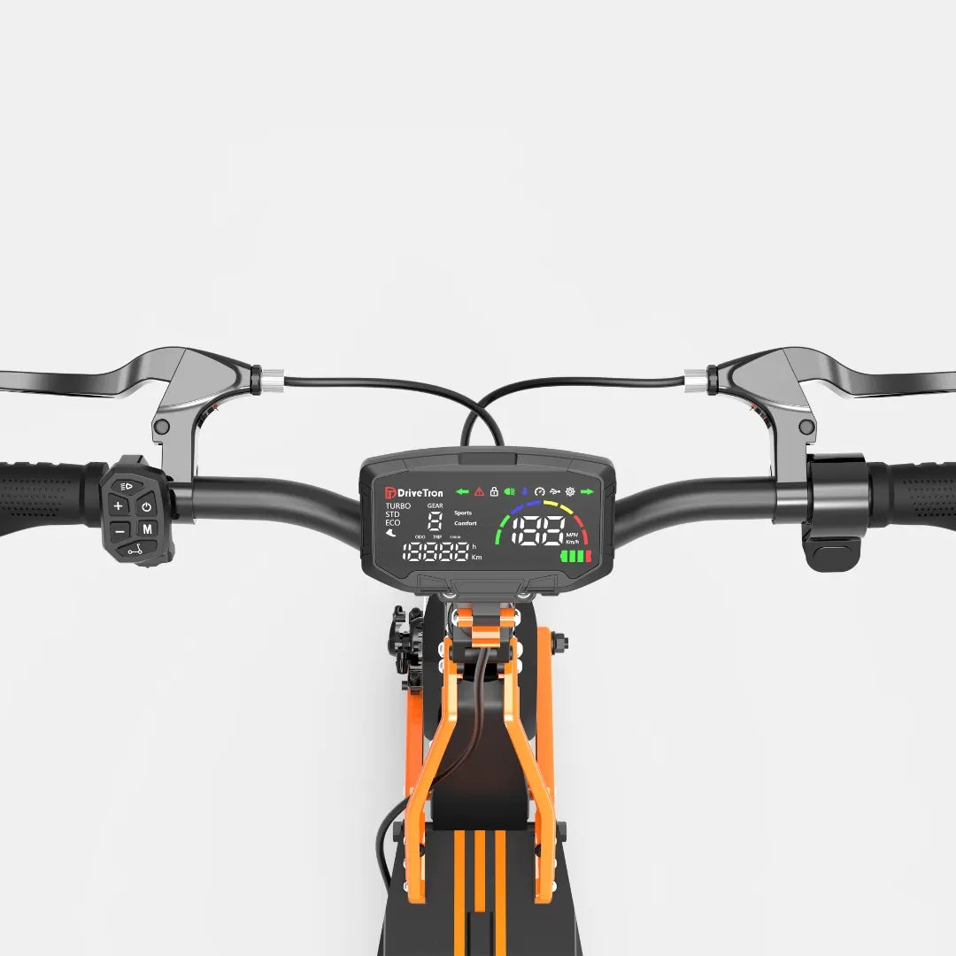 Electric scooter DriveTron DT10 2800W 20KM/H 48V20,8AH 80km NFC Dual-motor Model 8410235609497