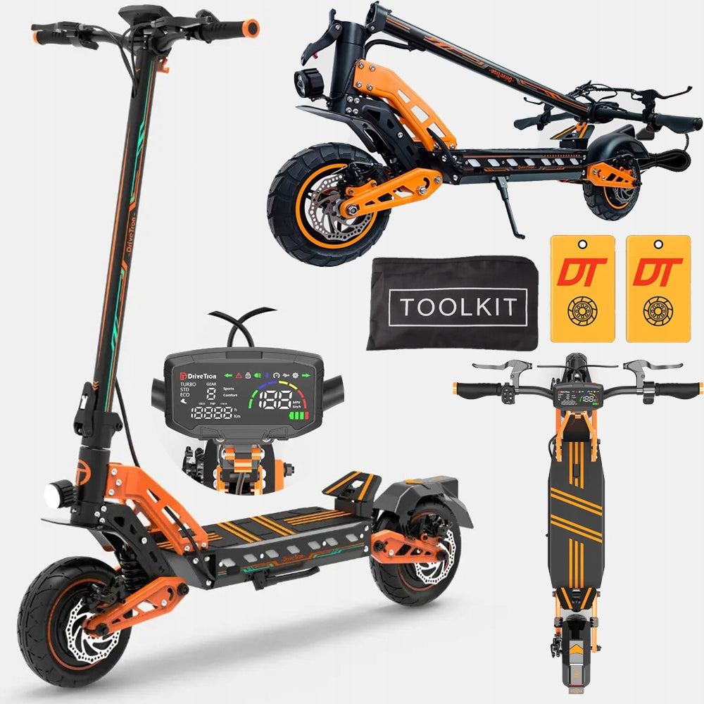 Electric scooter DriveTron DT10 2800W 20KM/H 48V20,8AH 80km NFC Dual-motor