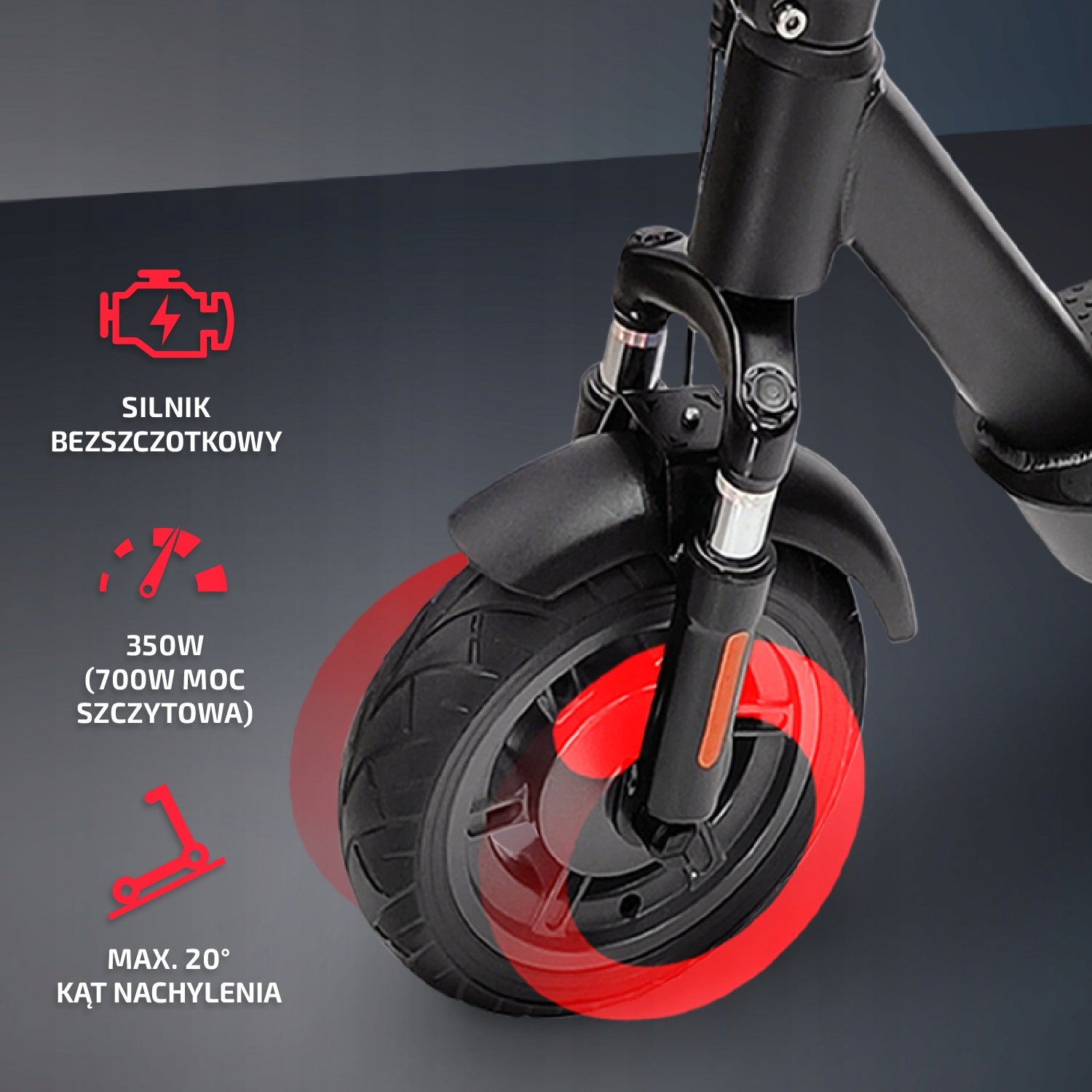 Electric scooter EO COMFORT APPLICATION cushioned 20km/h 3 modes Engine power 500 W