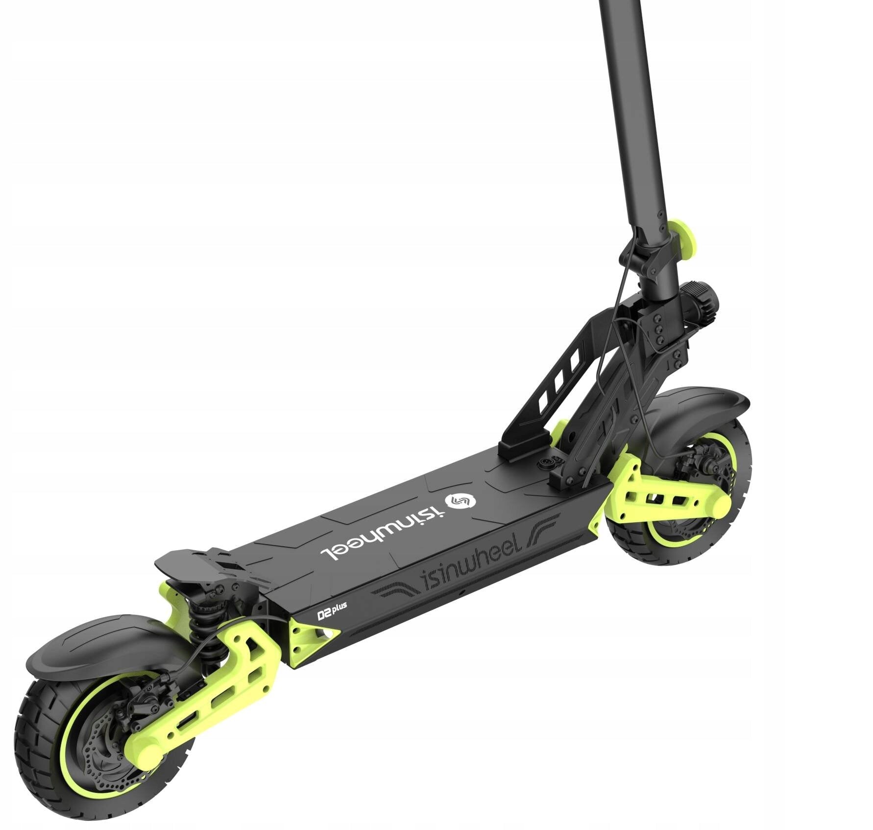 Electric scooter ISINWHEEL D2 Plus 20 km 1000W 10" Black Engine power 1000 W