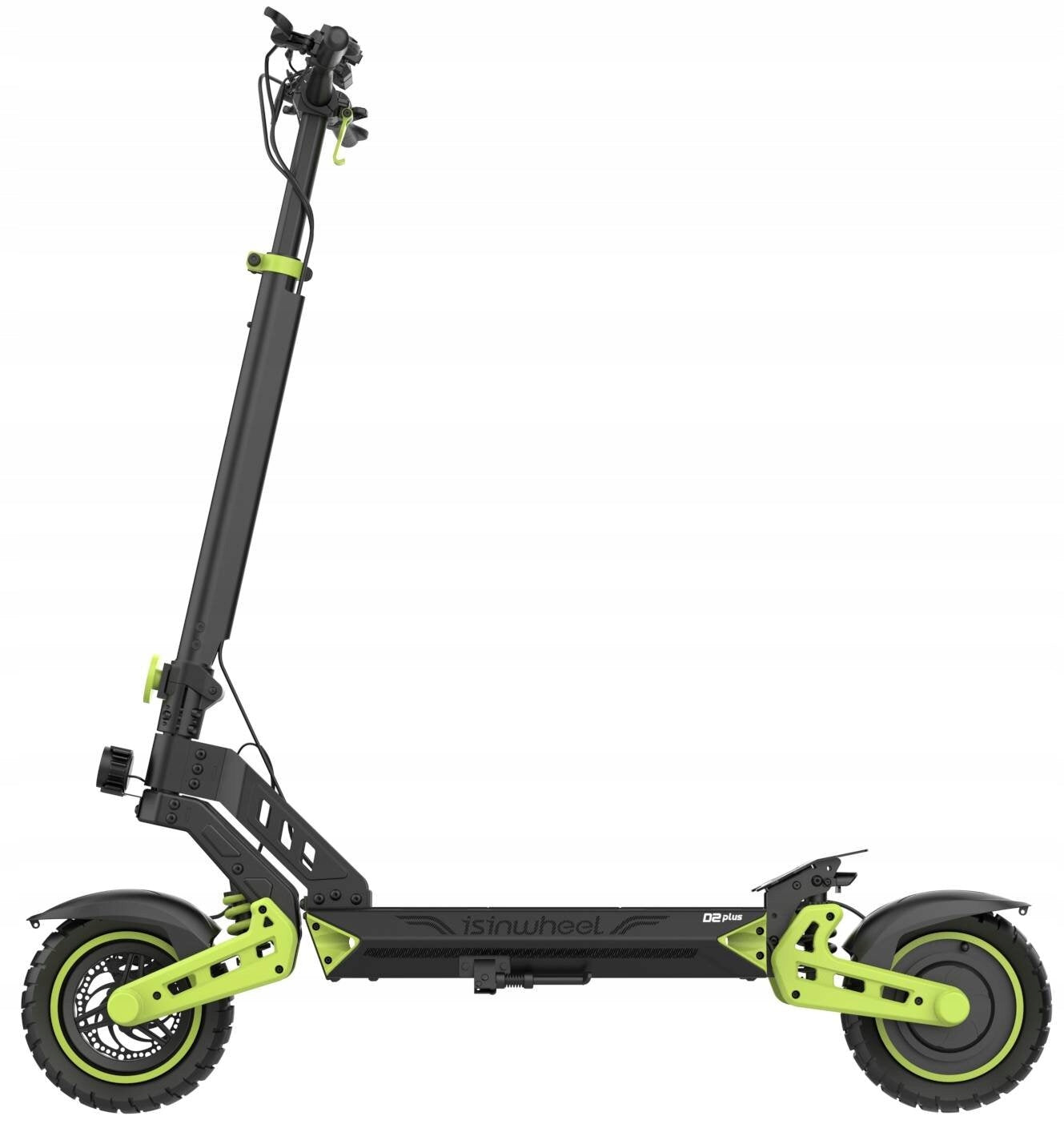 Electric scooter ISINWHEEL D2 Plus 20 km 1000W 10" Black Manufacturer code ISIN D2PLUS