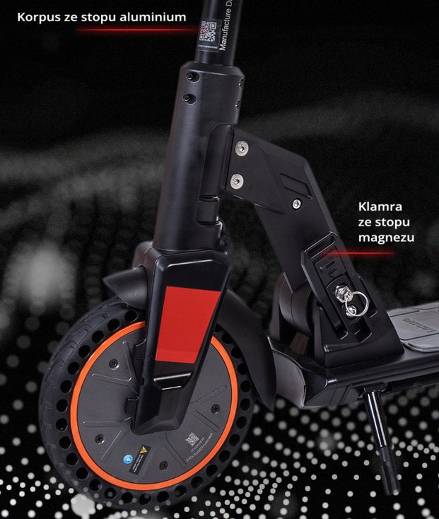 Electric scooter Lenovo M2 Black up to 25km/h Engine power 350 W