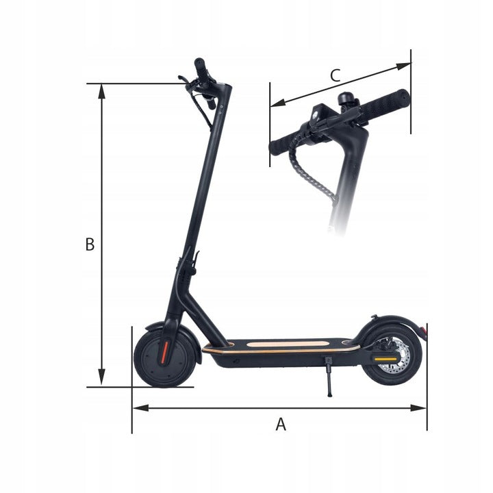 Electric scooter MANTA Young-Rider MES801H Weight 12.2 kg