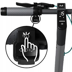 Electric scooter Motus Scooty 10 Gen 6 Power 350W 20km/h Range 65km Engine power 350 W