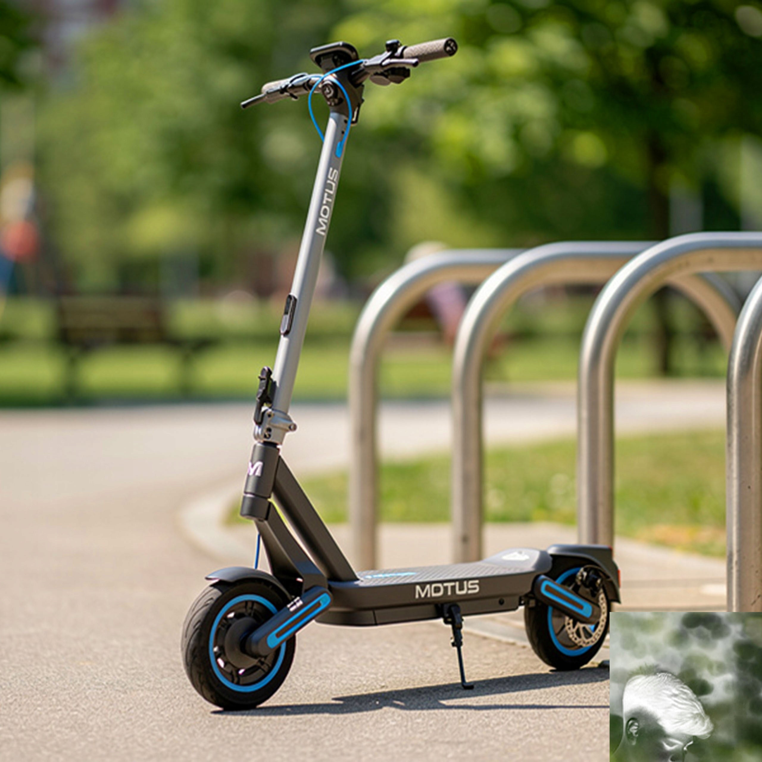 Electric scooter Motus Scooty 10 Max range 80km NFC application 800W Brand Motus