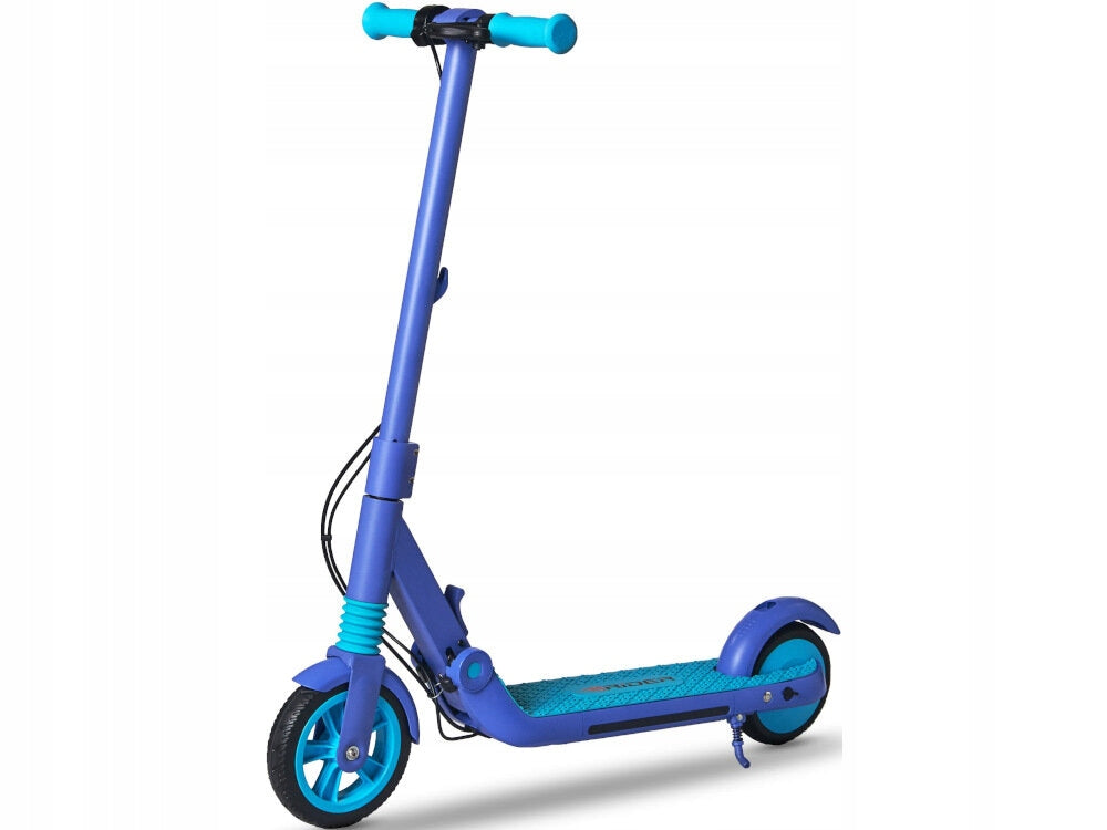 Electric scooter RIDER Bullet 10km 200W 7" 6" Blue Certificates of conformity CE