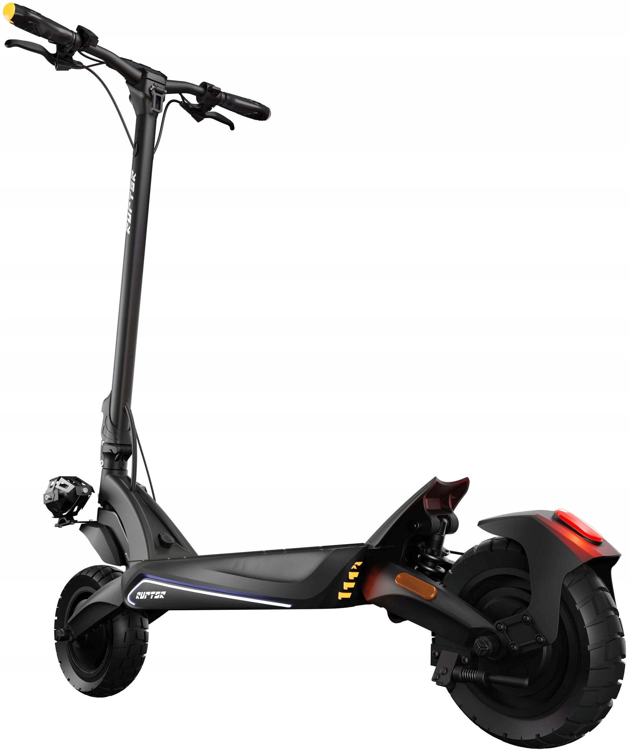 Electric scooter RUPTOR R6 V4 80km 2x800W Shock absorption 10" Black Brake mechanical disc
